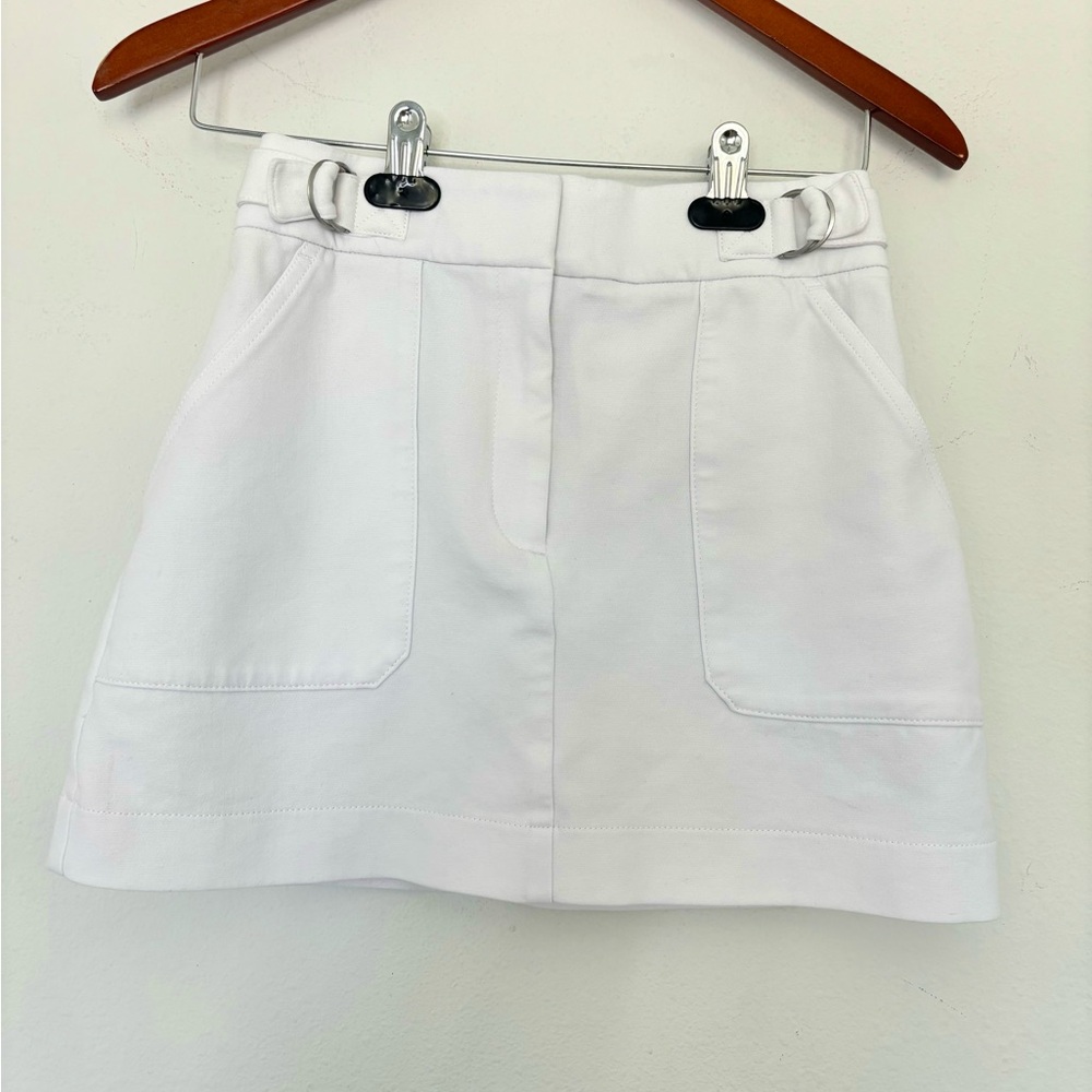 EXPRESS NWT BRIGHT WHITE MINI SKIRT SZ XSMALL